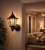 Hurricane Black Vintage Outdoor Light Set of 2