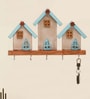 Wooden 5 Hook Hut Keyhanger