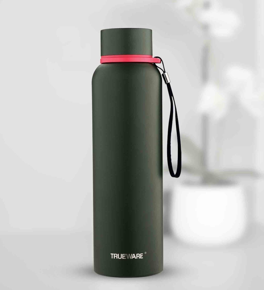 Buy Hydro 850 ml Black Stainless steel Double Wall Vaccum Flask at 40% ...