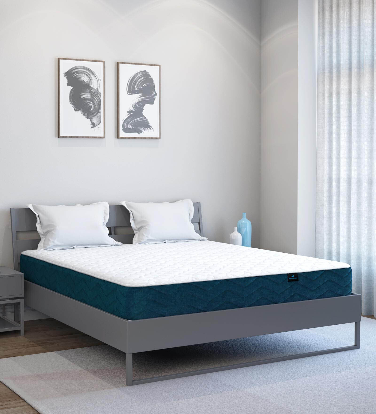 Hybrid 6 inch (78x72) Pocketed Spring King Size Mattress