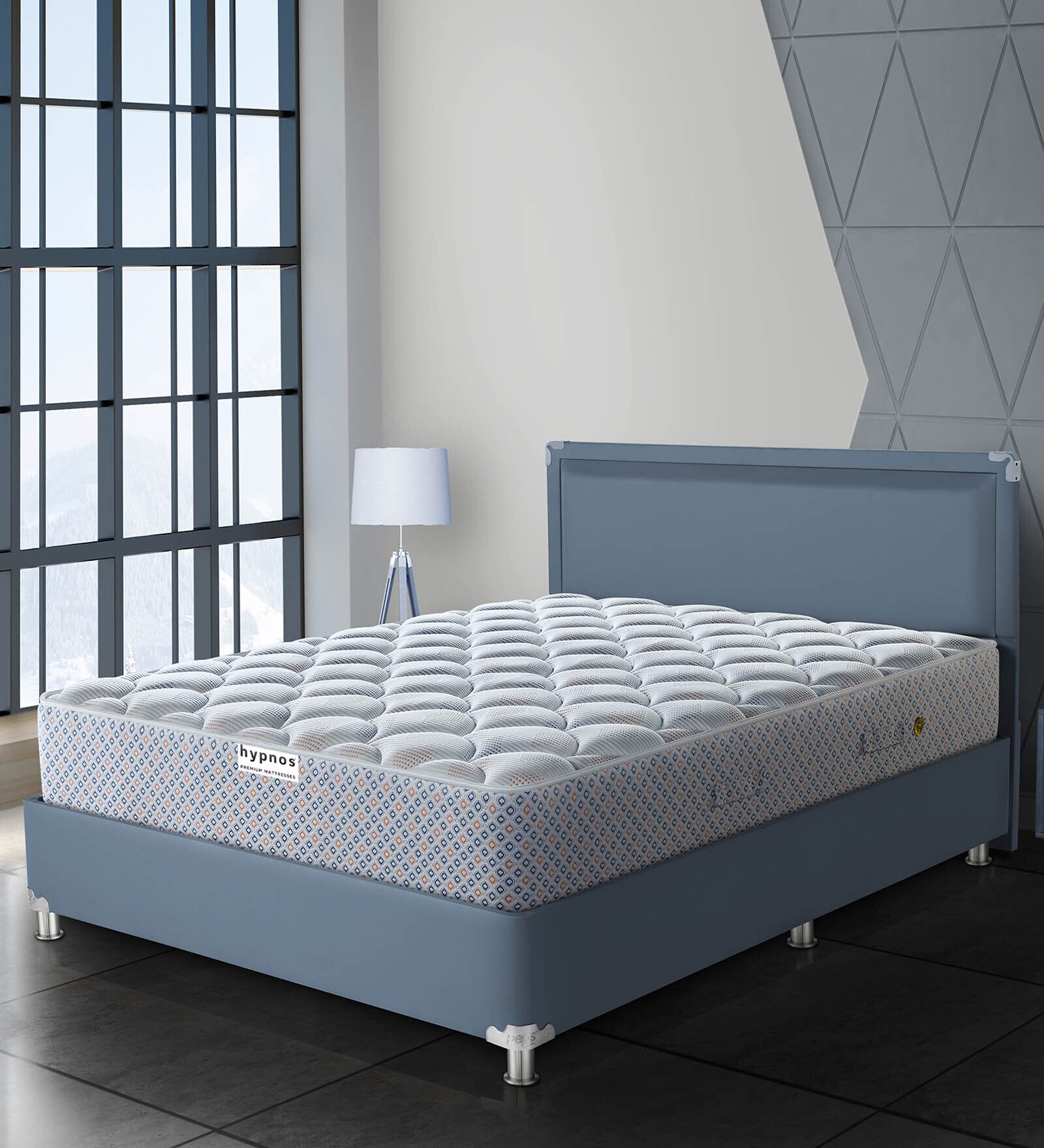 Allure Ortho Luxury 6 Inch Pocket Spring & Memory Foam Mattress In Single Size
