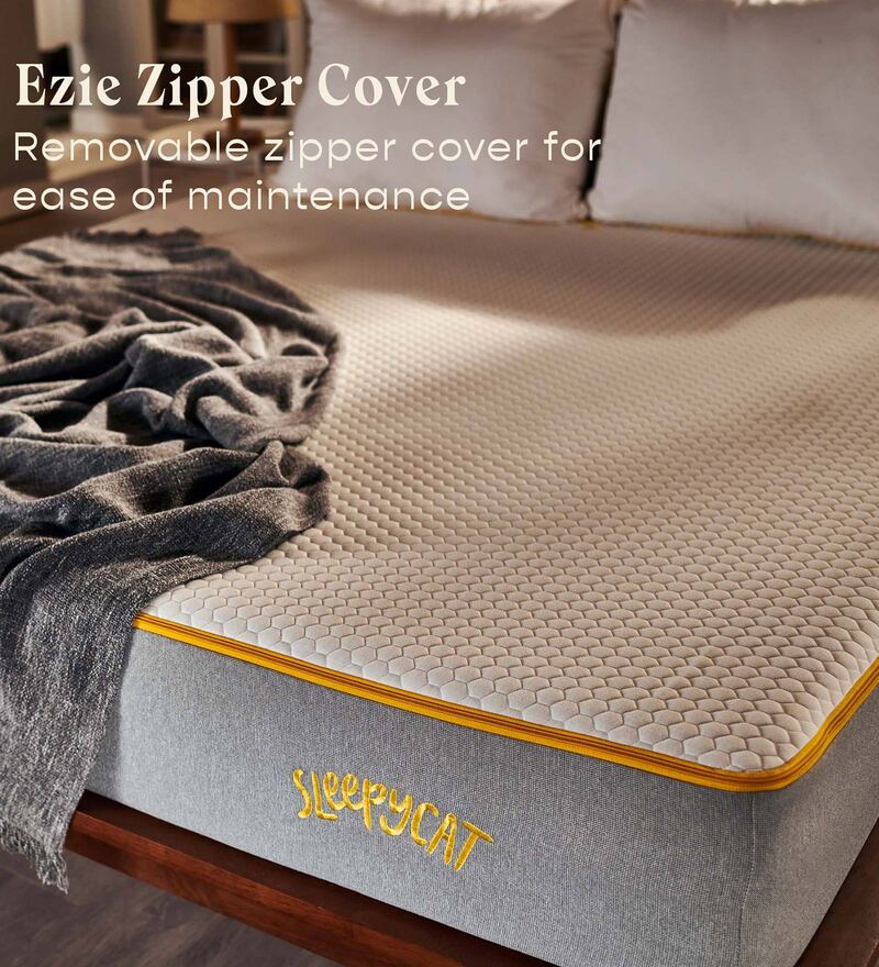 Buy Hybrid 6 Inch Latex Orthopedic Queen Size Mattress By SleepyCat