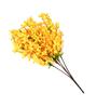 Hyacinth Yellow Fabric & Iron Artificial Flower