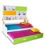 Hybrid Kids Bed in Yellow & Green Colour