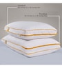 Hybrid Memory Foam 26 x 16 Inch Pillow