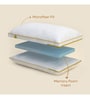Hybrid Memory Foam 26 x 16 Inch Pillow