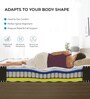 Hybrid Orthopedic 8 Inch Memory Foam & Pocket Spring Mattress In Single Size With Zero Partner Disturbance