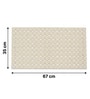 Hydra Beige Anti-Slip Shower Mat 35 X 67 cm