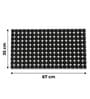 Hydra Black Anti-Slip Shower Mat 35 X 67 cm