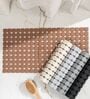 Hydra Black Anti-Slip Shower Mat 35 X 67 cm