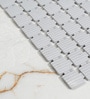 Hydra Light Grey Anti-Slip Shower Mat 35 X 67 cm