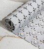 Hydra Light Grey Anti-Slip Shower Mat 35 X 67 cm