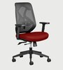 Hydra Breathable Mesh Ergonomic Chair in Red Colour