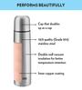 Hydra Thermo Vacuum 1000ml Thermo Vacuum Insulated  Stainless Steel Water Bottle