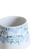 Hydrangea 300ml White (Set of 2) Ceramic Coffee Mug