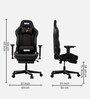 Hyper Gaming Chair in Black Colour