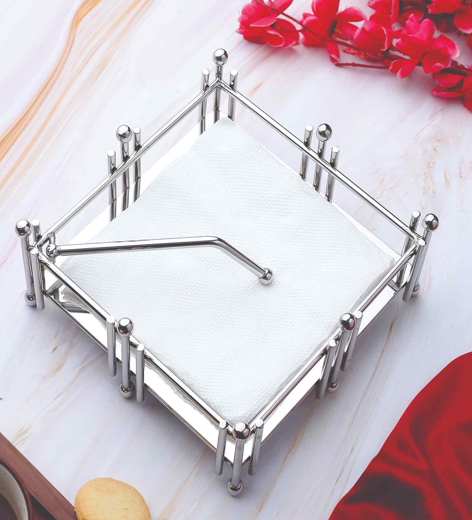 I Ball Tissue Holder Silver