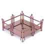 I Ball Tissue Holder Rose Gold