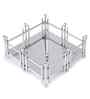 I Ball Tissue Holder Silver