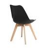 I Classic Zeta Iconic Chair (Set of 2) on Black Colour