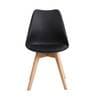 I Classic Zeta Iconic Chair (Set of 2) on Black Colour