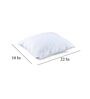 i-Cubes Memory Foam (22x14) Pillow With UltraFresh Treated Cover