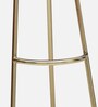 Ian Metal Bar Stool In Gold Colour