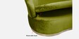 Ibiza Velvet 3 Seater Sofa in Lime Green Colour