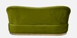Ibiza Velvet 3 Seater Sofa in Lime Green Colour