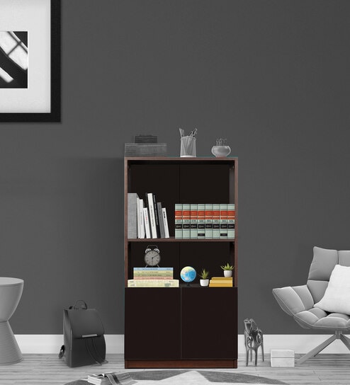 Ibis Book Shelf in Dual Tone Finish