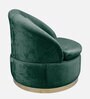 Ibiza Velvet 1 Seater Sofa in Dark Green Colour