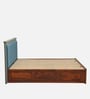 Ibiza Sheesham Wood King Size Bed In Honey Oak Finish With Box Storage