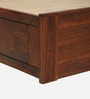 Ibiza Sheesham Wood King Size Bed In Honey Oak Finish With Box Storage