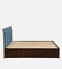 Ibiza Sheesham Wood Queen Size Bed In Provincial Teak Finish With Box Storage