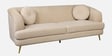 Icon 3 Seater Sofa In Almond Beige Colour