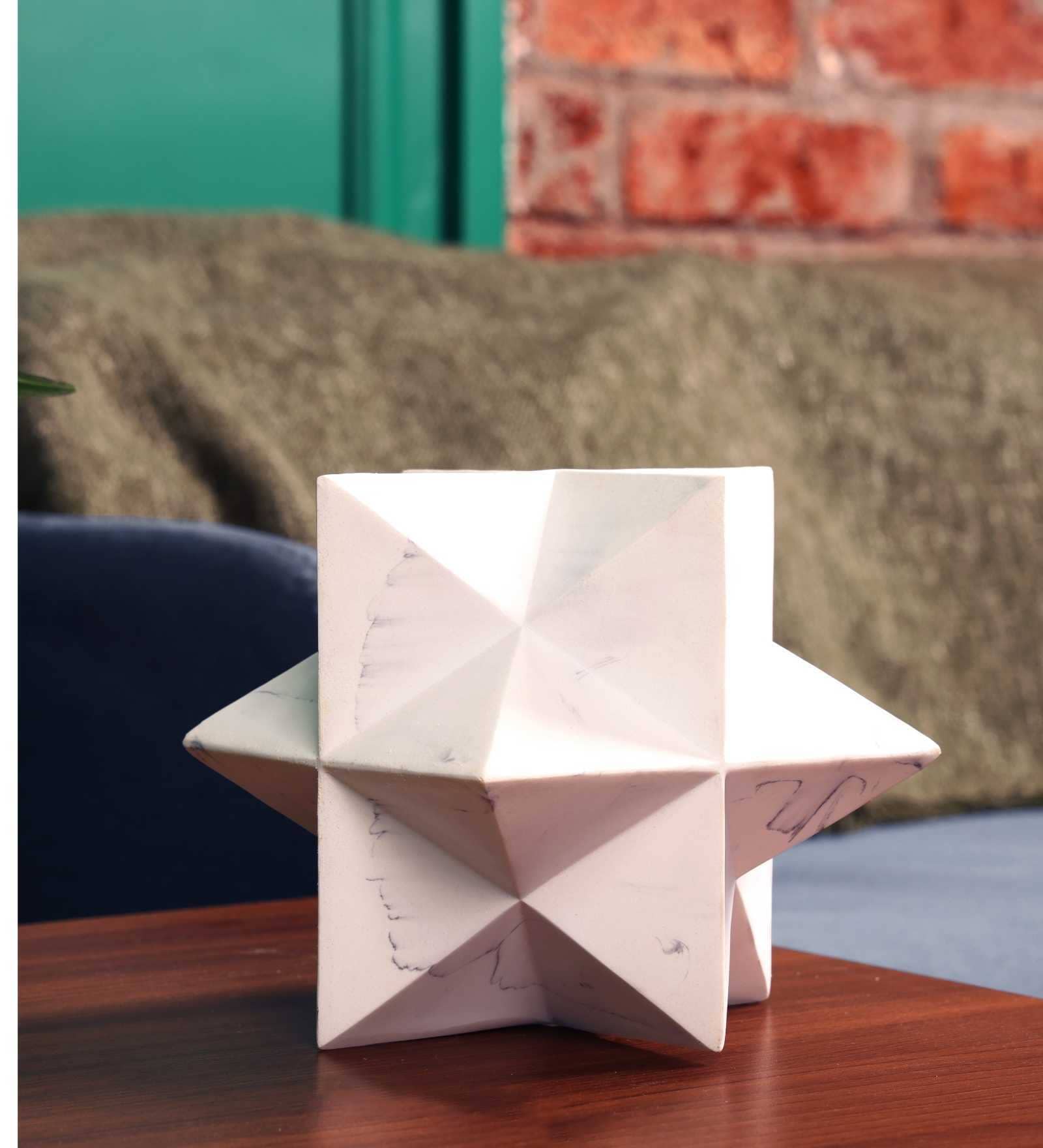 Icosa White Luxe Artifact