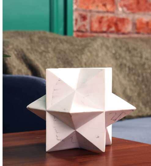 Icosa White Luxe Artifact