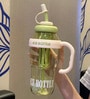 IceCream Shape Green Bottle