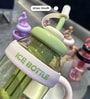 IceCream Shape Green Bottle