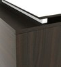 Icon Small Executive Desk In Fumed Oak Finish With File Cabinate And Pedestal