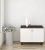 Icon Small File Cabinet In Fumed Oak Finish With Lock