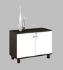 Icon Small File Cabinet In Fumed Oak Finish With Lock