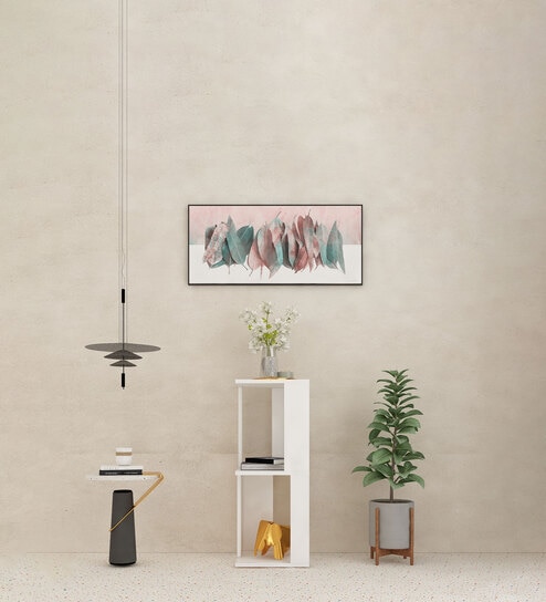 Ideal Book Shelf in White Colour