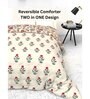 Mughal Bagh Reversible Ac Comforter Double Bed 225Cmx250Cm