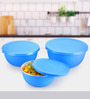 Ideale Blue Flora Bowl Storage-Set of 3