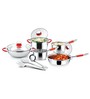 Italian Passion Stainless Steel Cookware -Set of 8