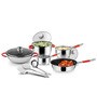 Italian Encapsulated Non Stick Coating Aluminium Cookware Set