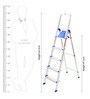5 Steps 5.5 ft Aluminium Step Ladder