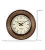 Idika Brown MDF Wall Clock