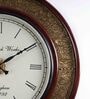 Idika Brown MDF Wall Clock